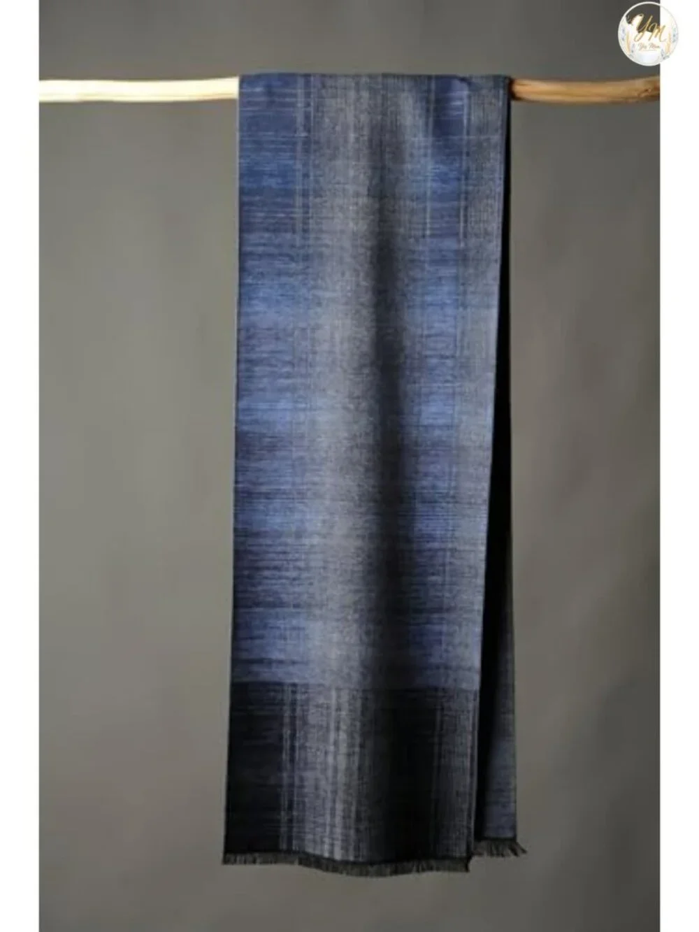 Luxurious Pure Silk Scarf for Winter, Soft Warm, 71x12 One Size